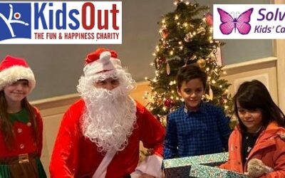 KidsOut provides Christmas fun for Solving Kids’ Cancer!