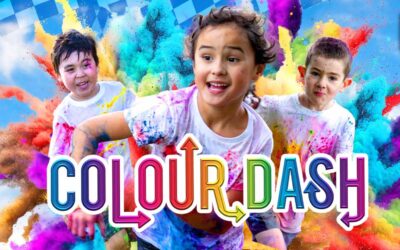 KidsOut and Mead Open Farm Colour Dash 2023!