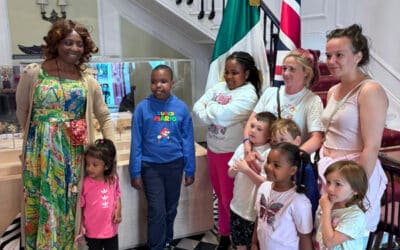 Mexican Ambassador invites refuge children to official residence