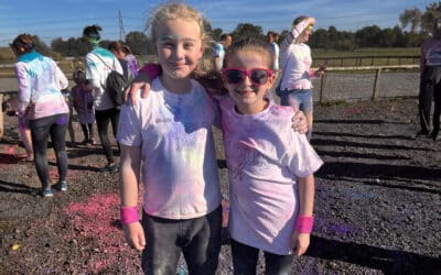 Record-breaking numbers compete in Colour Dash 2024