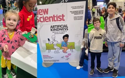 Young minds sparked at New Scientist Live event