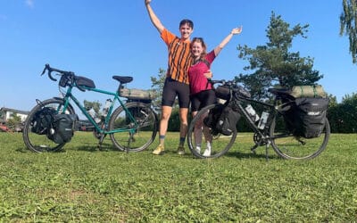 Hugh and Katie’s Epic Ride Across Europe for KidsOut